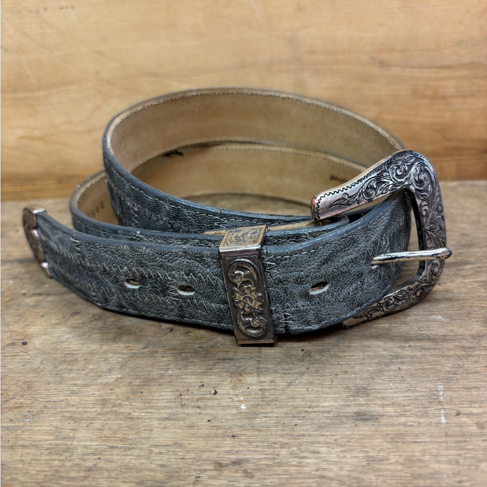 Tony Lama Vintage Genuine Elephant Belt.  Size 40